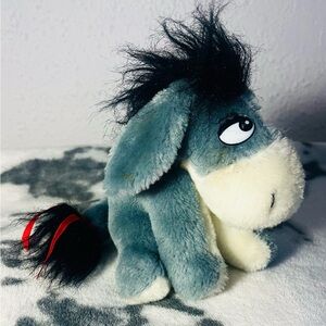 Winnie the Pooh Vintage 1989 Sears Eeyore 5 1/2” Plush Toy